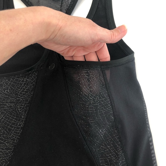 Lululemon Cool Racerback Infinite Black Size 4 - Picture 14 of 17